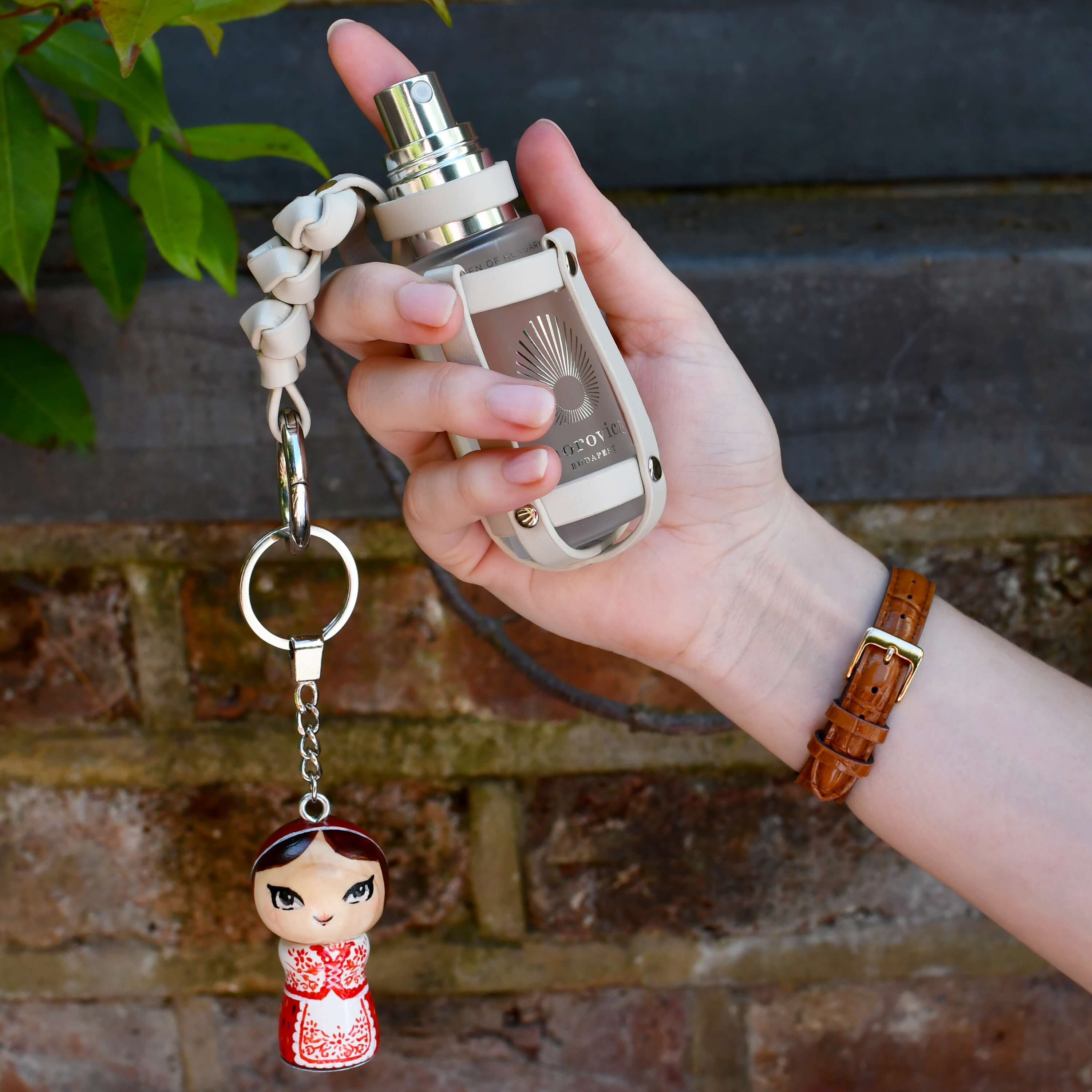 Queen of Hungary Mist Bag Charm